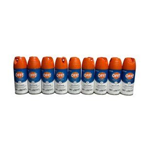 Lot of 9 OFF! Defense Insect Repellent 1 with Picaridin 5 oz Spray Can